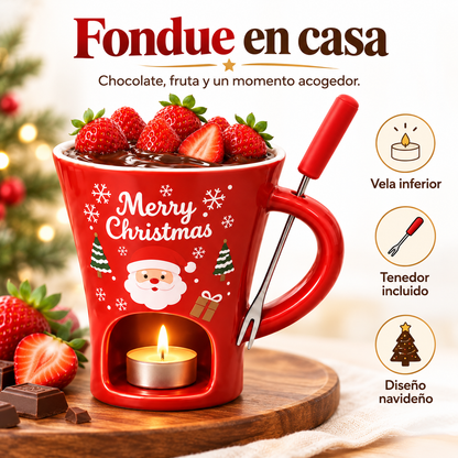 mini taza de fondue